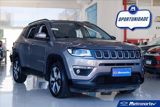 JEEP COMPASS 2.0 16V FLEX LONGITUDE AUTOMÁTICO JEEP COMPASS 2.0 16V FLEX LONGITUDE AUTOMÁTICO